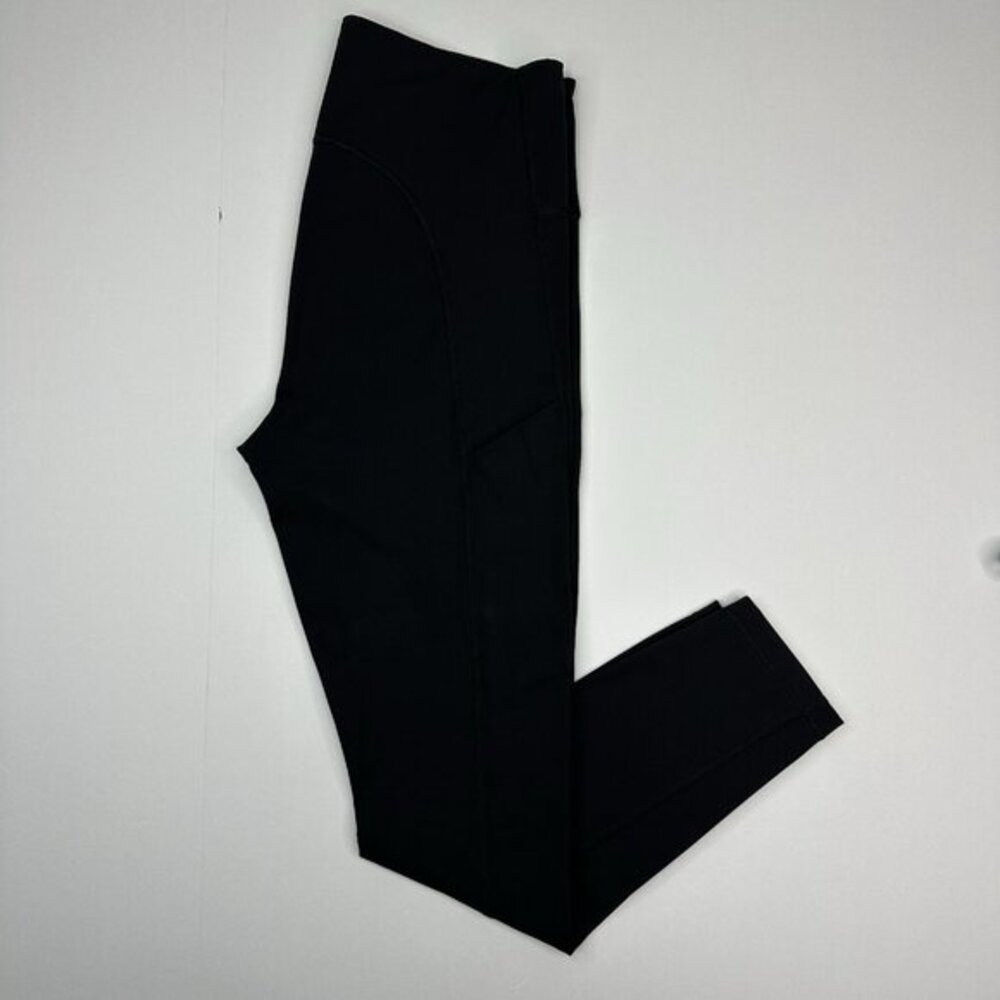 Athleta Ultimate Stash Pocket 7/8 Tight Womens Small Black High Rise Leggings - Picture 2 of 11